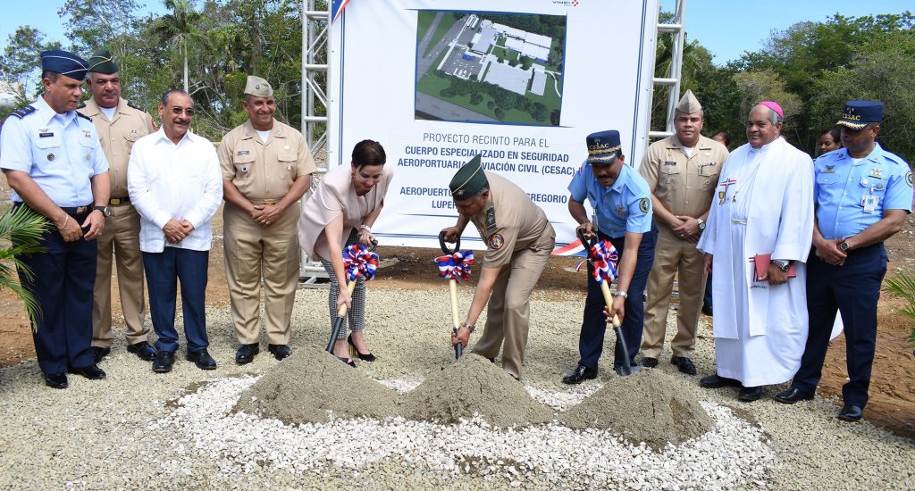 Dejan iniciados trabajos de construcción recinto CESAC en Aeropuerto de Puerto Plata