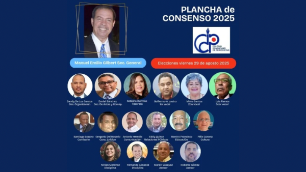  Manuel Emilio Gilbert electo por consenso secretario general del CDP en Puerto Plata   