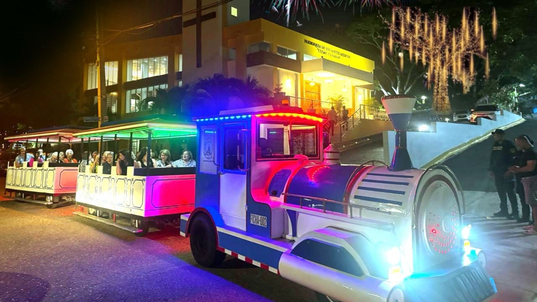 El Tren Turístico de Santiago conquista la Navidad y se perfila como nuevo ícono de la ciudad