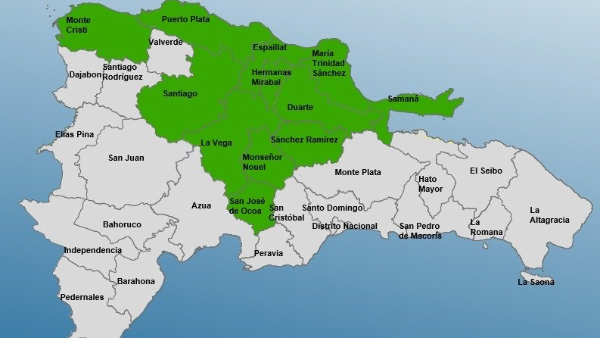 Puerto Plata entre provincia de RD en alerta ante período lluvioso que causará la incidencia de 3 fenómenos atmosféricos   