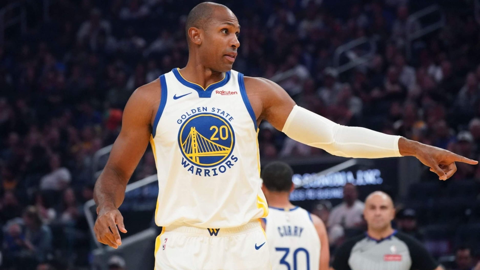 Veterano baloncestista puertoplateño Al Horford se acopla a su nuevo equipo Warriors de Golden State