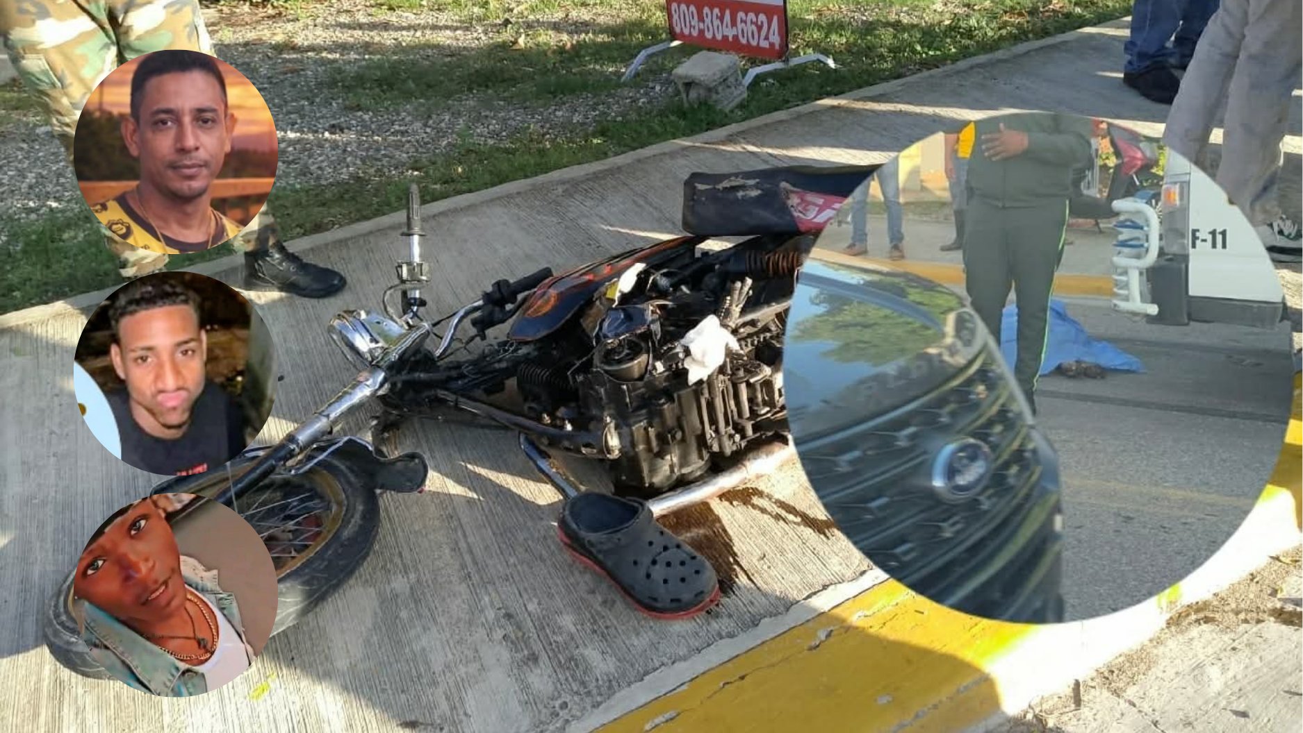 Tres muertos y múltiples heridos en accidente viales ocurridos por separado en Puerto Plata  